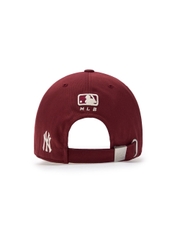 Mũ Lưỡi Trai MLB Varsity Cultivator Buckle Logo Unstructured Ball Cap New York Yankees Burgundy