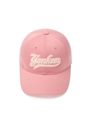 Mũ Lưỡi Trai MLB Varsity Cultivator Buckle Logo Unstructured Ball Cap New York Yankees Pink