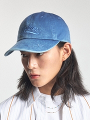 Nón MLB Korea Vintage Culsive Unstructured Ball Cap LA Dodgers Indigo