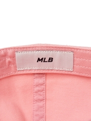 Nón MLB Korea Varsity Vintage Culsive Color Block Unstructured Ball Cap New York Yankees Pink