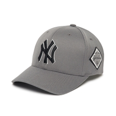 Nón MLB Diamond Stamp Ball Cap New York Yankees Grey