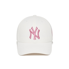 Nón MLB Diamond Stamp Ball Cap New York Yankees Ivory