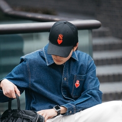 Nón MLB Heart Ball Cap New York Yankees Black