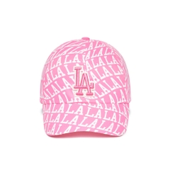 Nón MLB Illusion Logo Ball Cap LA Dodgers Pink