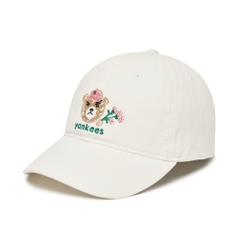 Nón MLB Mega Bear Ball Cap New York Yankees White