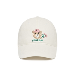 Nón MLB Mega Bear Ball Cap New York Yankees White