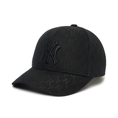 Nón MLB Monogram Jacquard Ball-Cap New York Yankees Black