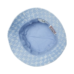 Nón MLB Monogram Classic Bucket Hat New York Yankees L.Blue