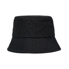 Nón MLB Monogram Classic Jacquard Bucket Hat LA Dodgers Black