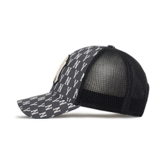 Nón MLB Monogram Classic Mesh Cap New York Yankees Black