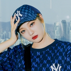 Nón MLB Monogram Classic Mesh Cap New York Yankees L. Navy