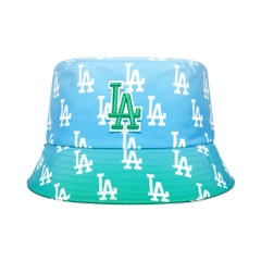 Nón MLB Monogram Gradation Bucket Hat LA Dodgers L.Blue