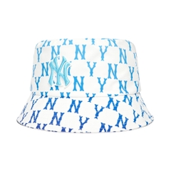 Nón MLB Monogram Gradation Bucket Hat New York Yankees Blue