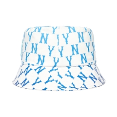 Nón MLB Monogram Gradation Bucket Hat New York Yankees Blue