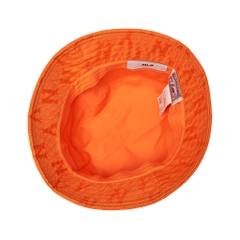 Nón MLB Monogram Nylon Bucket Hat New York Yankees Orange