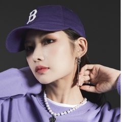 Nón MLB N-COVER Unstructured Ball Cap Boston Red Sox Purple