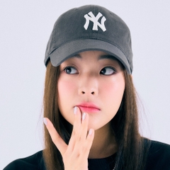 Nón MLB N-COVER Unstructured Ball Cap New York Yankees Charcoal Grey