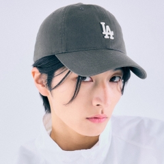 Nón MLB Rookie Unstructured Ball Cap LA Dodgers Charcoal Grey