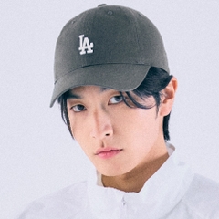 Nón MLB Rookie Unstructured Ball Cap LA Dodgers Charcoal Grey