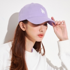 Nón MLB Rookie Unstructured Ball Cap LA Dodgers Neon Purple