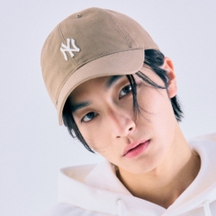 Nón MLB Rookie Unstructured Ball Cap New York Yankees D.Beige