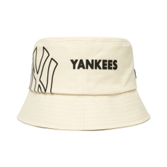 Nón MLB Surround Bucket Hat New York Yankees Cream
