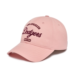 Nón MLB Varsity Lettering Ball Cap LA Dodgers Peach