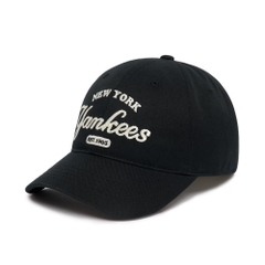 Nón MLB Varsity Lettering Ball Cap New York Yankees Black