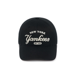 Nón MLB Varsity Lettering Ball Cap New York Yankees Black