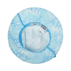 Nón MLB Water Monogram UV Blocking Bucket Hat New York Yankees Aqua Blue