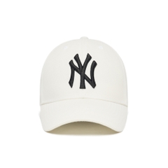 Nón MLB New Fit Structure Ball Cap New York Yankees White