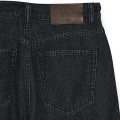 Quần Jean MLB Korea Multi Mega Logo New York Yankees Black