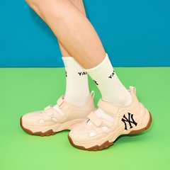 Sandals MLB Big Ball Chunky Mask New York Yankees Cream