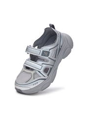 Sandals MLB Ace Runner Mary Jane New York Yankees Silver