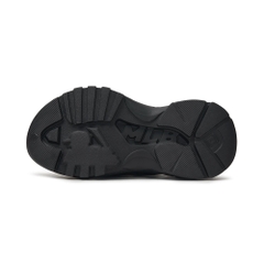 Sandals MLB Korea BigBall Chunky Recovery LA Dodgers Black