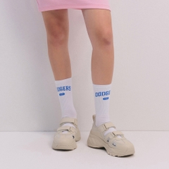 Sandals MLB Korea [Women's Size] BigBall Chunky Mask LA Dodgers Cream