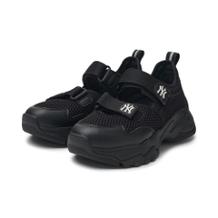 Sandals MLB Korea BigBall Chunky Mask Mary Jane New York Yankees Black
