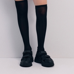 Sandals MLB Korea [Women's Size] BigBall Chunky Mask New York Yankees Black