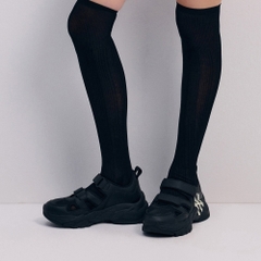 Sandals MLB Korea [Women's Size] BigBall Chunky Mask New York Yankees Black