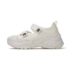 Sandals MLB Korea BigBall Chunky Mask Mary Jane New York Yankees Ivory