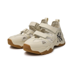 Sandals MLB Korea [Women's Size] BigBall Chunky Mask New York Yankees Cream