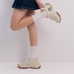 Sandals MLB Korea [Women's Size] BigBall Chunky Mask New York Yankees Cream