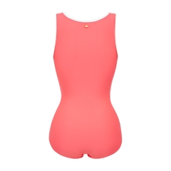MLB Swimsuit Basic One Piece Boston Red Sox Coral