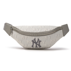 Túi MLB Korea Classic Mono Jacquard Hip Sack New York Yankees Grey