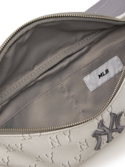 Túi MLB Korea Classic Mono Jacquard Hip Sack New York Yankees Grey