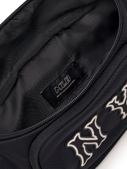 Túi MLB Korea Coopers Nylon Hip Sack New York Yankees Black