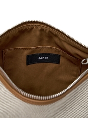 Túi MLB Basic Canvas Bucket Bag Boston Red Sox Brown