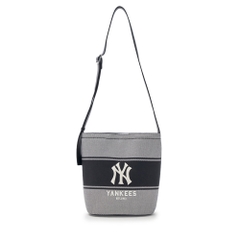 Túi MLB Varsity Lettering Canvas Bucket Bag New York Yankees Black