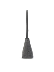 Túi MLB Classic Mono Denim Embossed Bucket Bag New York Yankees Grey