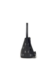 Túi MLB Classic Mono Embossed Bucket Bag New York Yankees Black